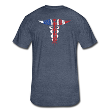 Load image into Gallery viewer, Medical Staff with Flag - heather navy