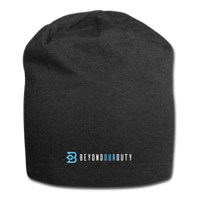 Load image into Gallery viewer, Jersey Beanie - charcoal gray