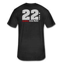 Load image into Gallery viewer, Fitted Cotton/Poly T-Shirt by Next Level - black