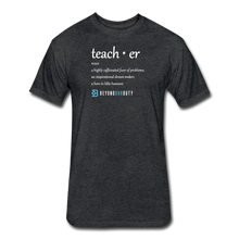 Load image into Gallery viewer, Teacher Definition - heather black
